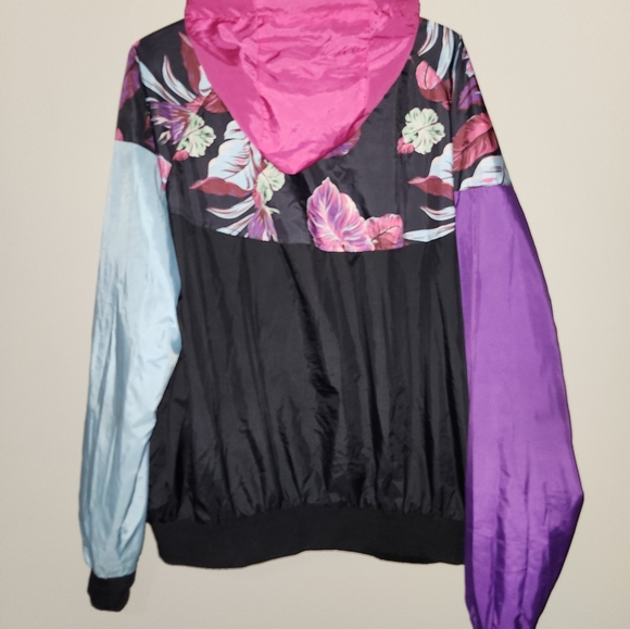 Young & Restless Nylon Windbreaker Jacket - Picture 2 of 3